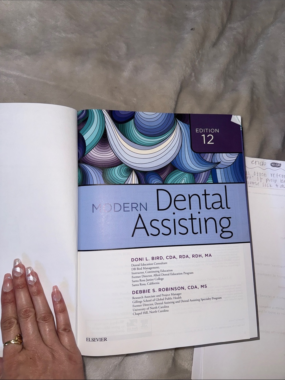 Modern Dental Assisting Textbook - Purple/Blue - Picture 4 of 4